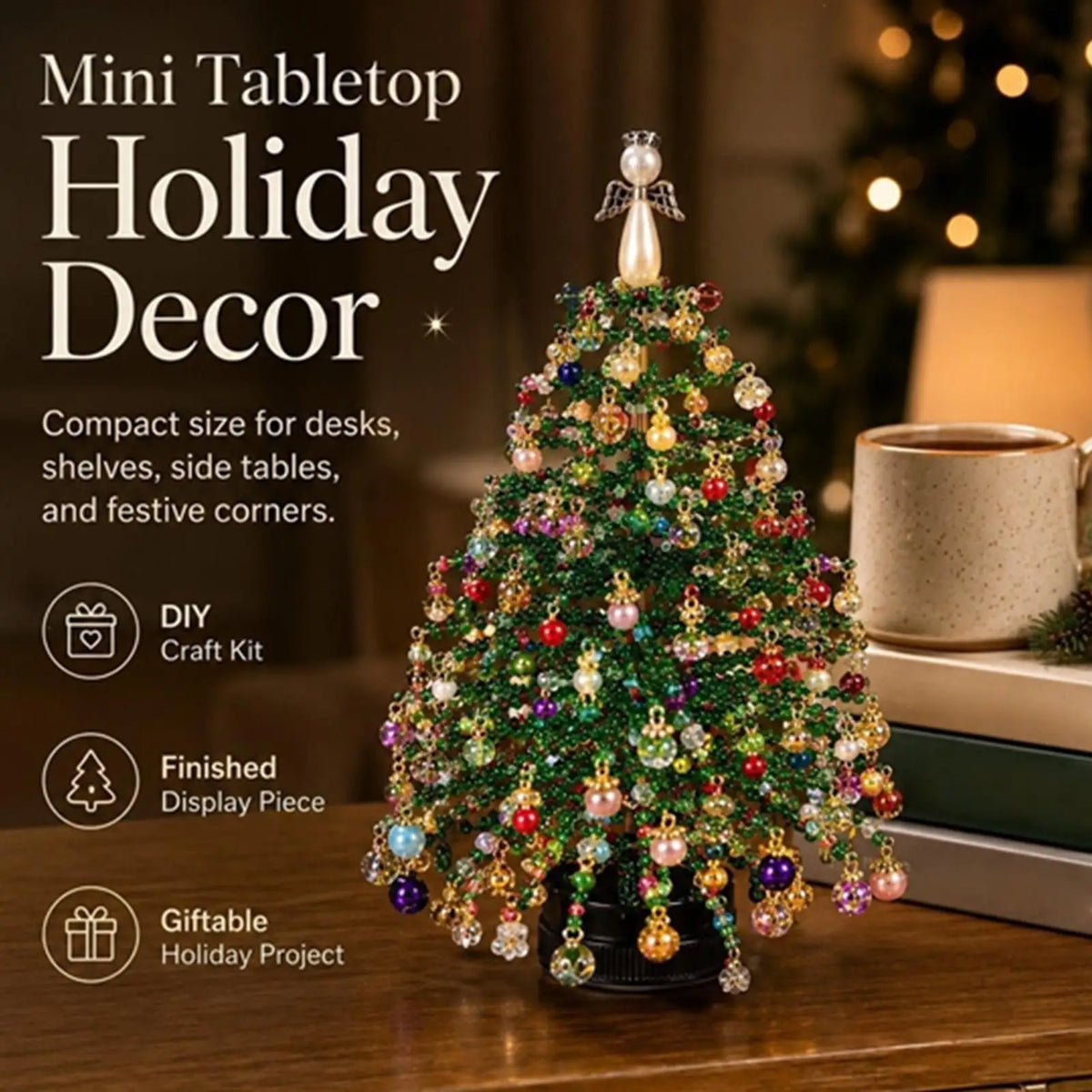 DIY Beaded Christmas Tree Kit