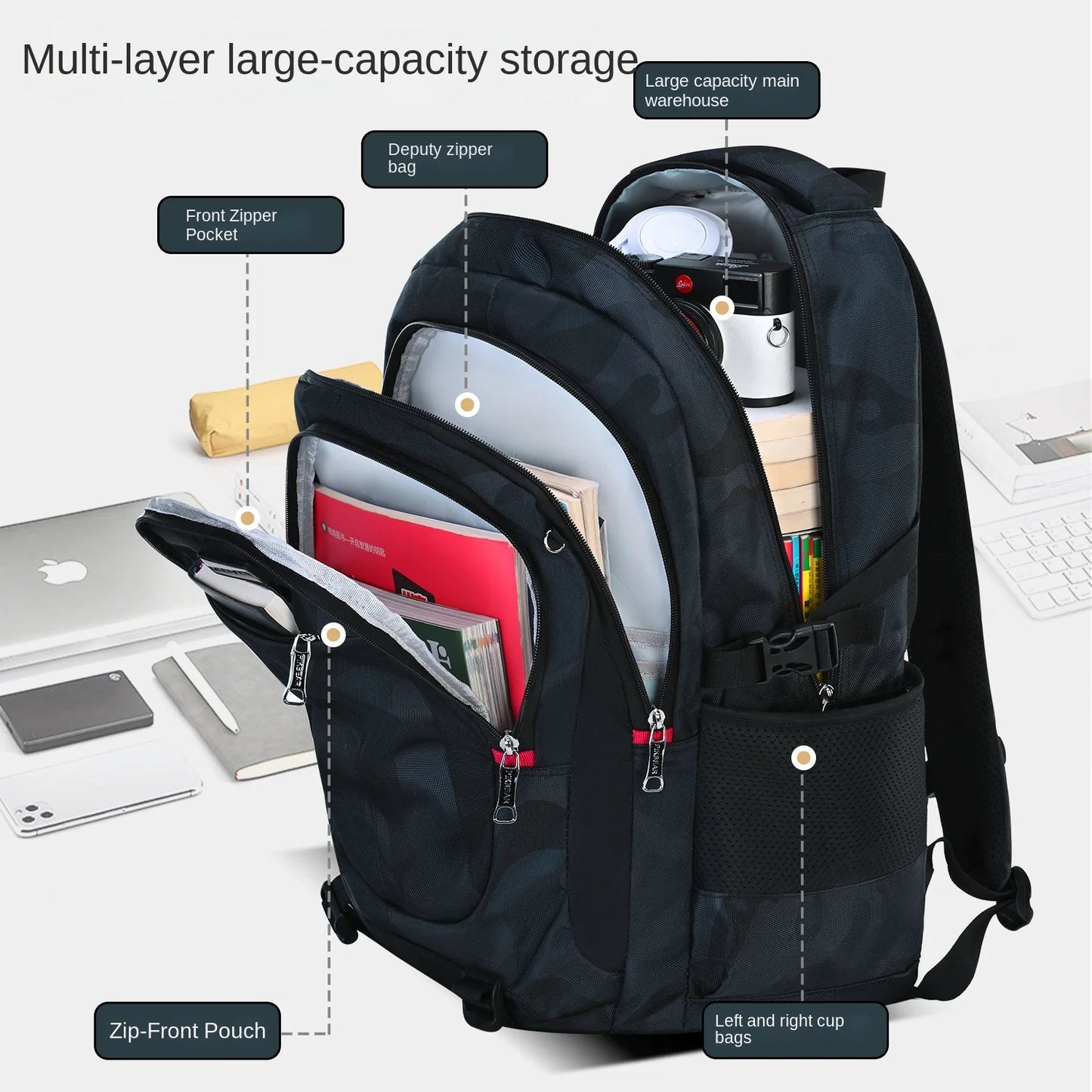 Teen Boys Laptop School Backpack