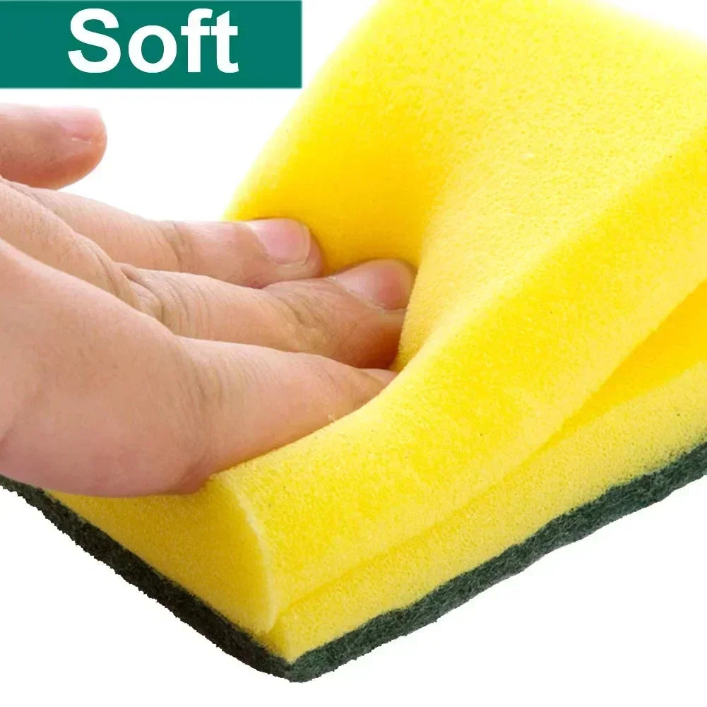 Double-Sided Kitchen Cleaning Sponge Set