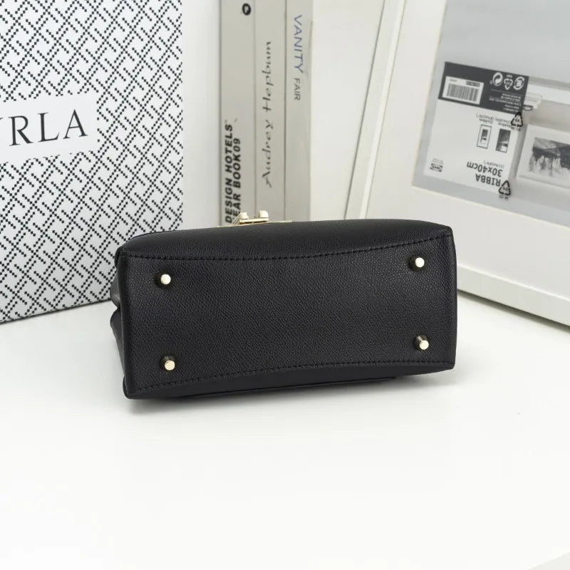 Mini Genuine Leather Satchel Crossbody Bag