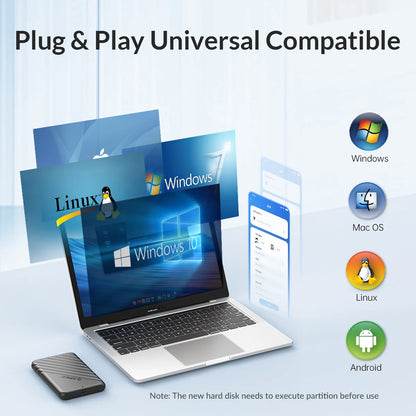 ORICO 2.5” USB 3.0 SATA Drive Enclosure