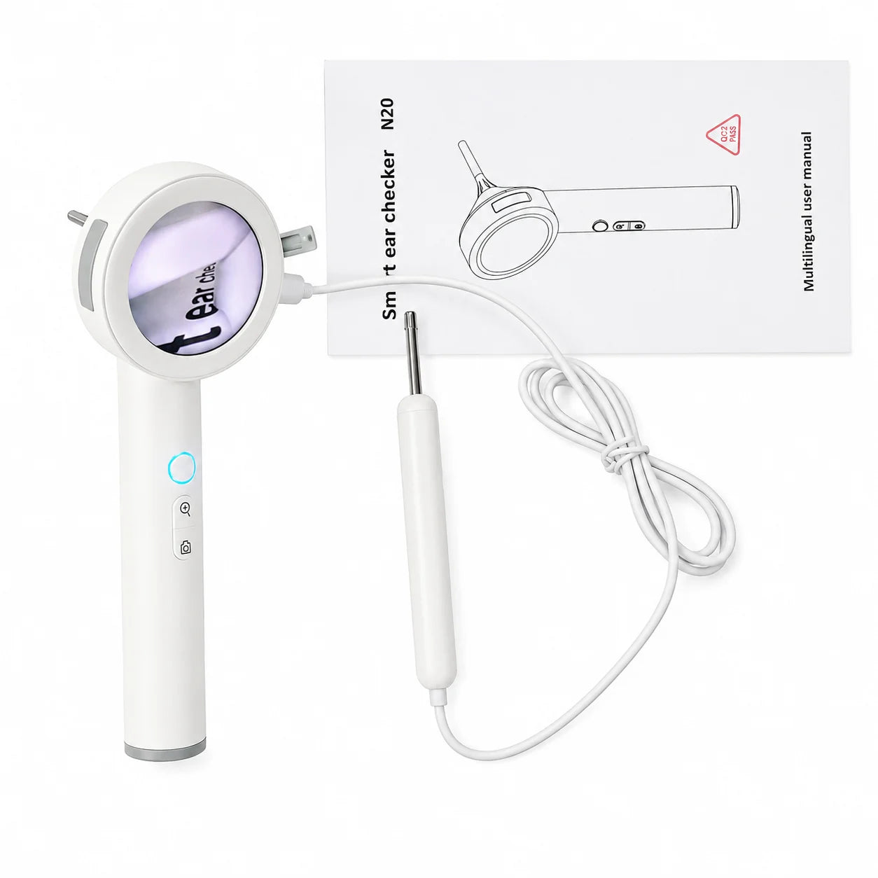 HD Digital Ear Camera Otoscope with Display