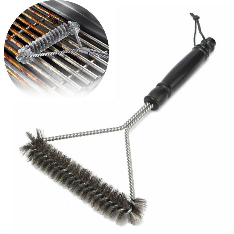 Stainless Steel BBQ Grill Cleaning Brush