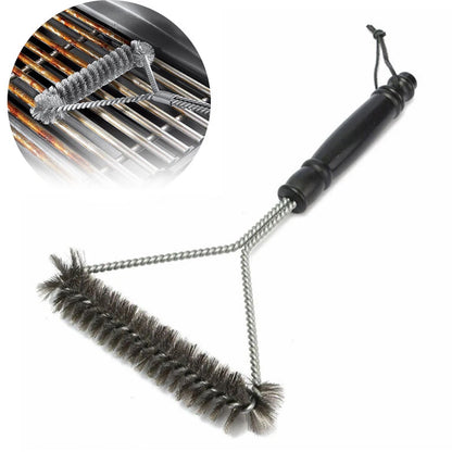 Stainless Steel BBQ Grill Cleaning Brush