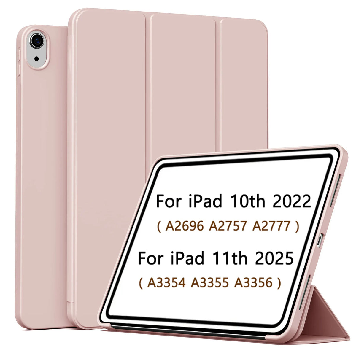Magnetic Slim Trifold Case for iPad 10th & 11th Generation
