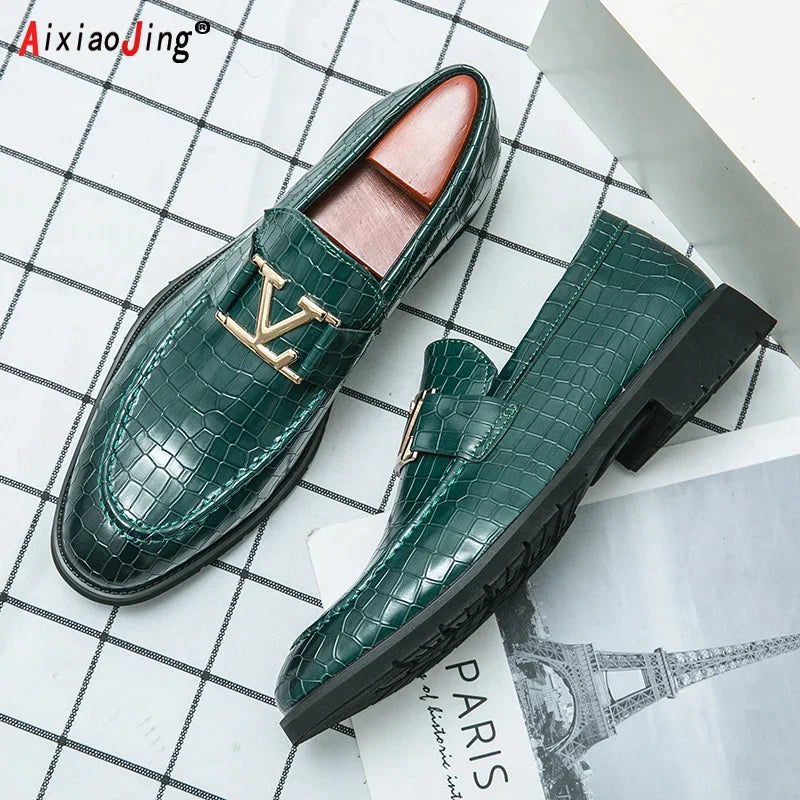 Leather Loafer Shoes