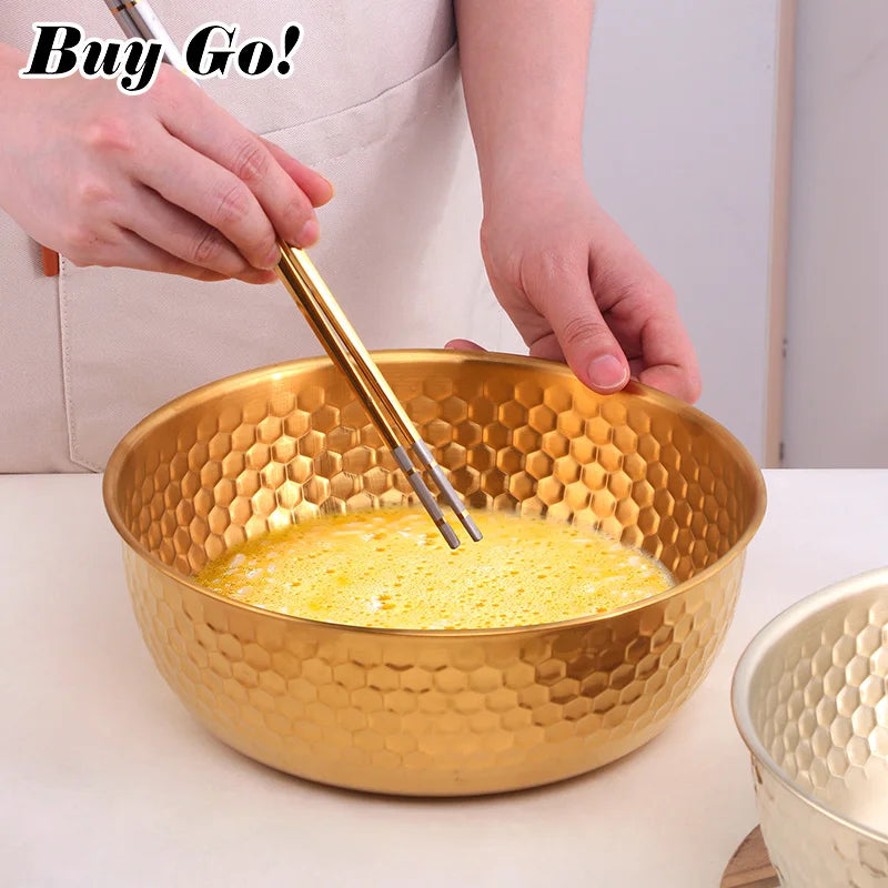 Stainless Steel Fruit Salad Bowl