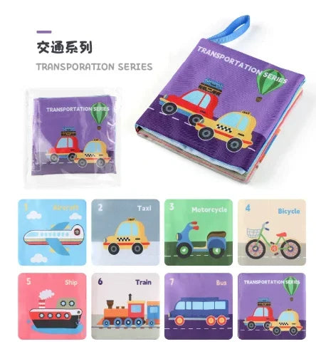 Soft Cloth English Baby Book