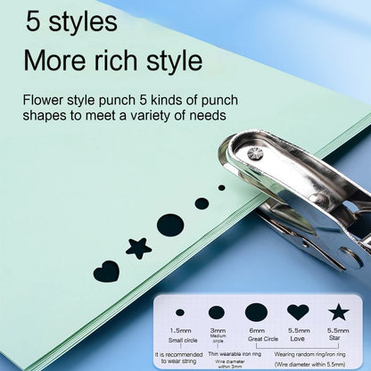 Handheld Single Hole Paper Punch