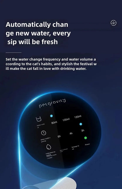 Automatic Fresh Water Pet Fountain