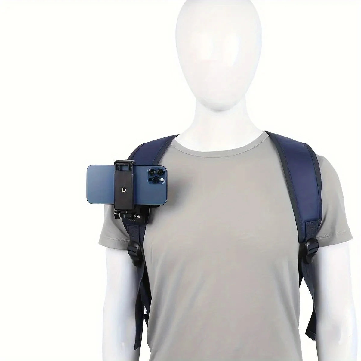 Backpack Strap Phone Holder