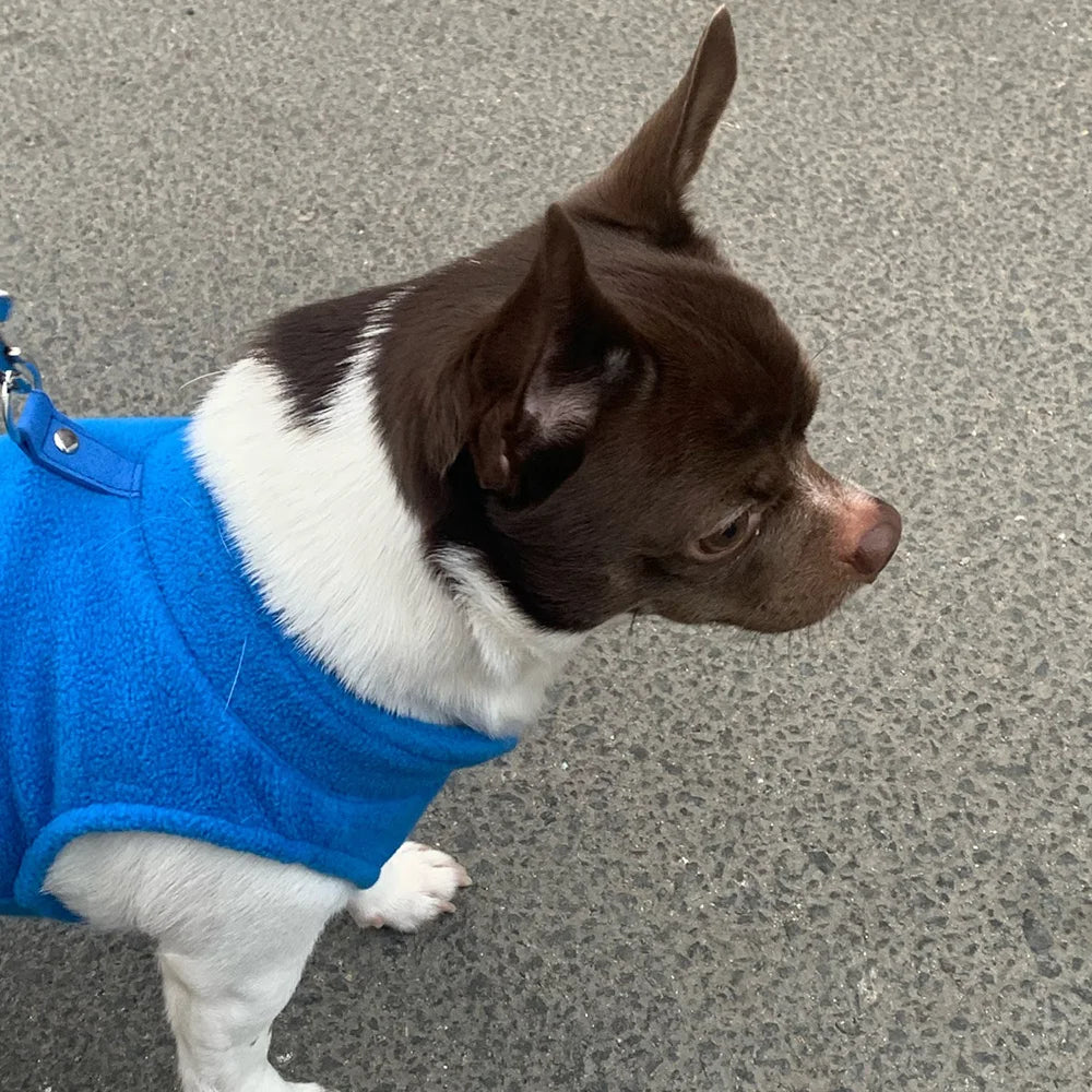 Fleece Dog Vest Jacket
