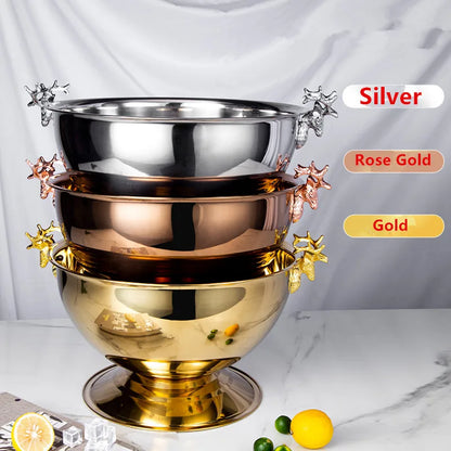304 Stainless Steel Champagne Ice Bucket
