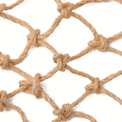 Natural Rope Climbing Net Hammock for Birds & Small Pets