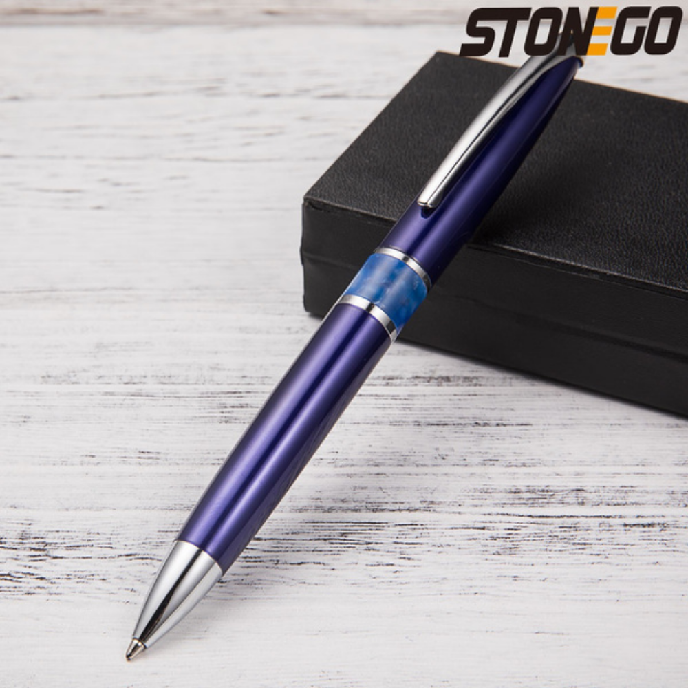 Elegant Chrome Signature Pen – 1.0mm Writing Point