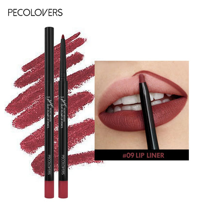 Waterproof Matte Lip Liner Pencil
