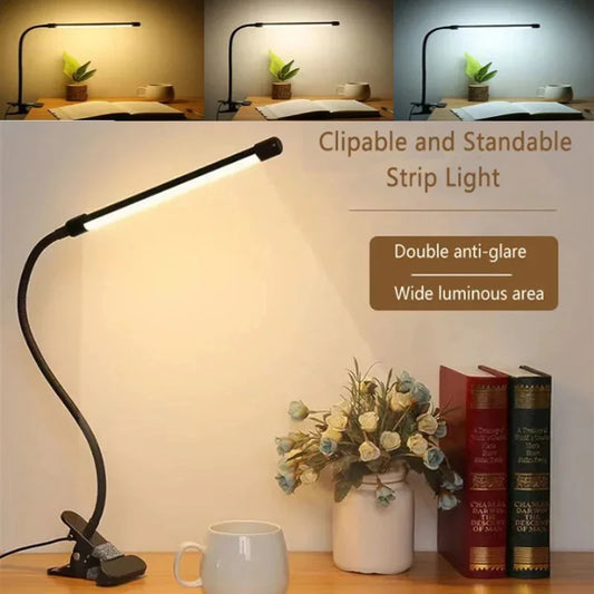 USB 5V LED Desk Lamp with Clamp