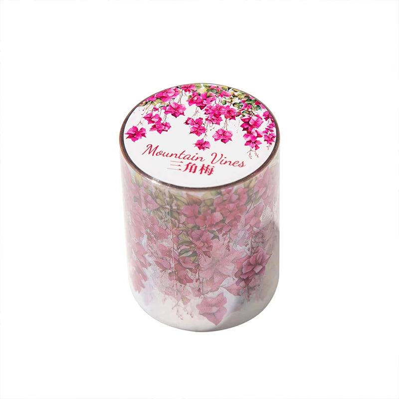 50mm*2m/Roll Plant Floral Decorative Tape