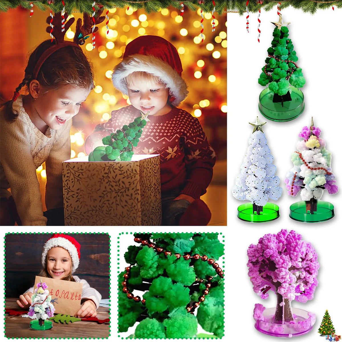Magic Growing Crystal Christmas Tree Kit