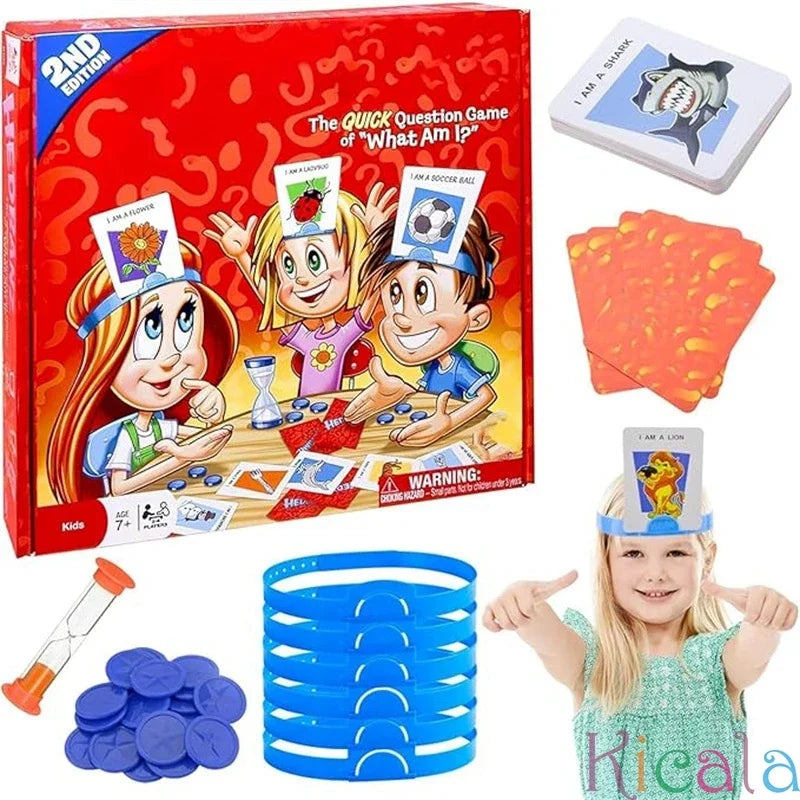 Who Am I? Guessing Headband Board Game