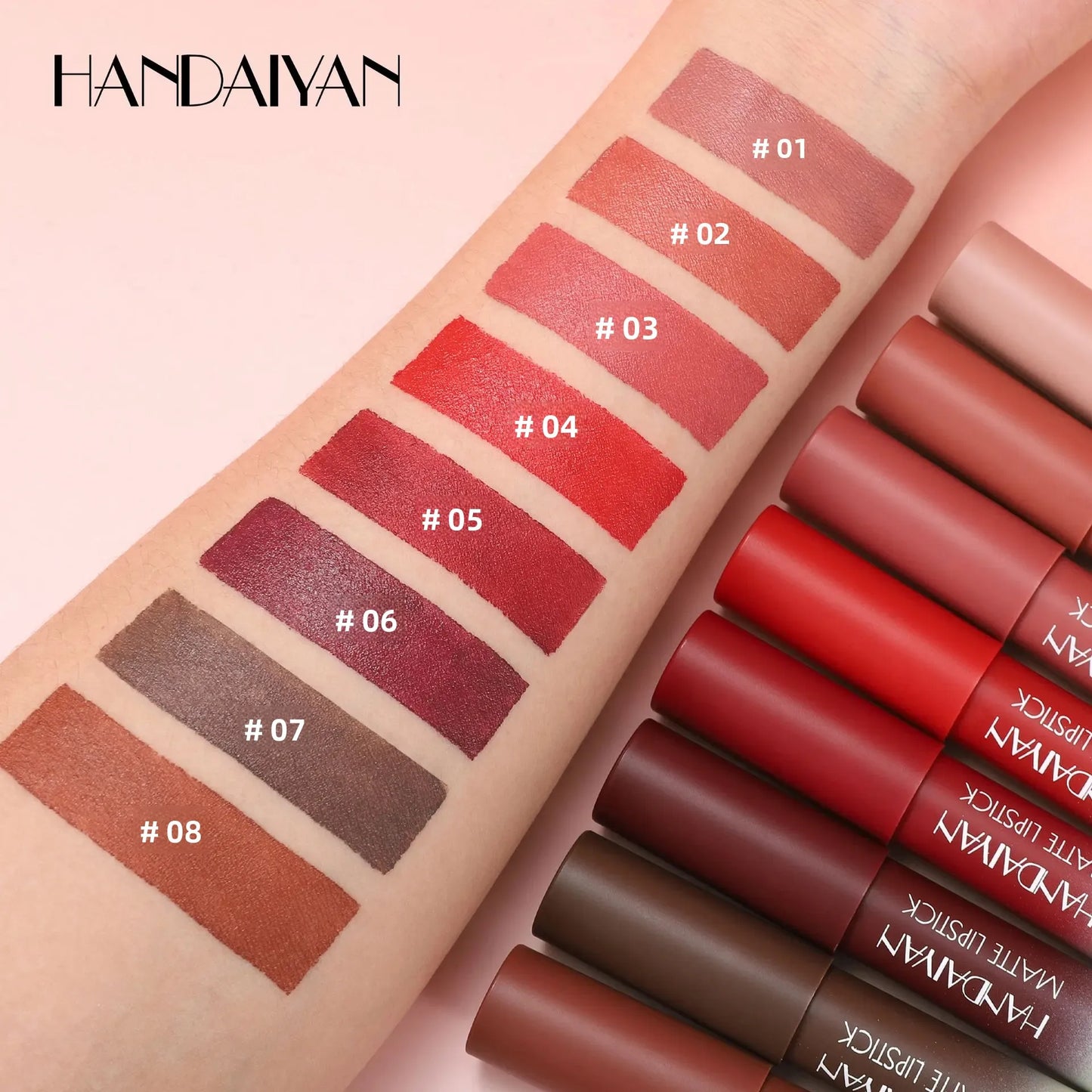 Matte Waterproof Lipstick Crayon