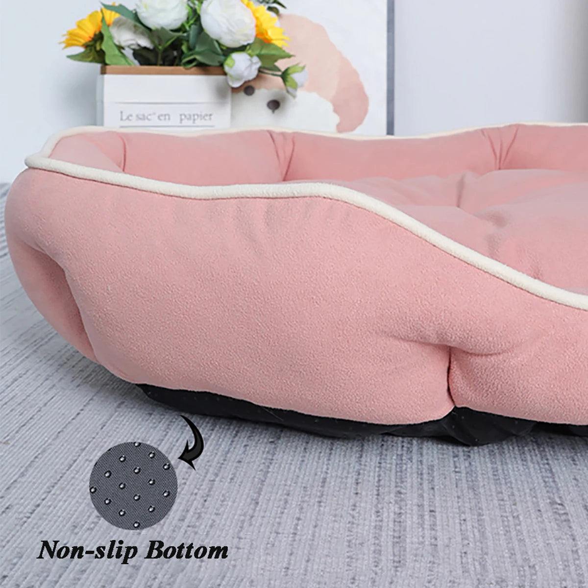 Orthopedic Sofa Pet Bed for Dogs & Cats