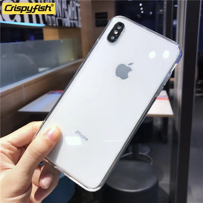 Tempered Glass Case For iPhone 14 13 12 11 Pro Max