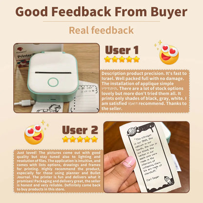 Phomemo T02 Mini Thermal Printer