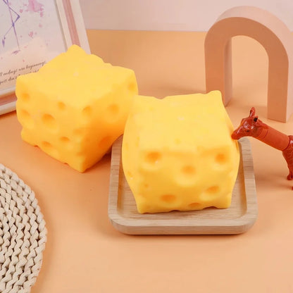 Giant Cheese Squeeze Toy
