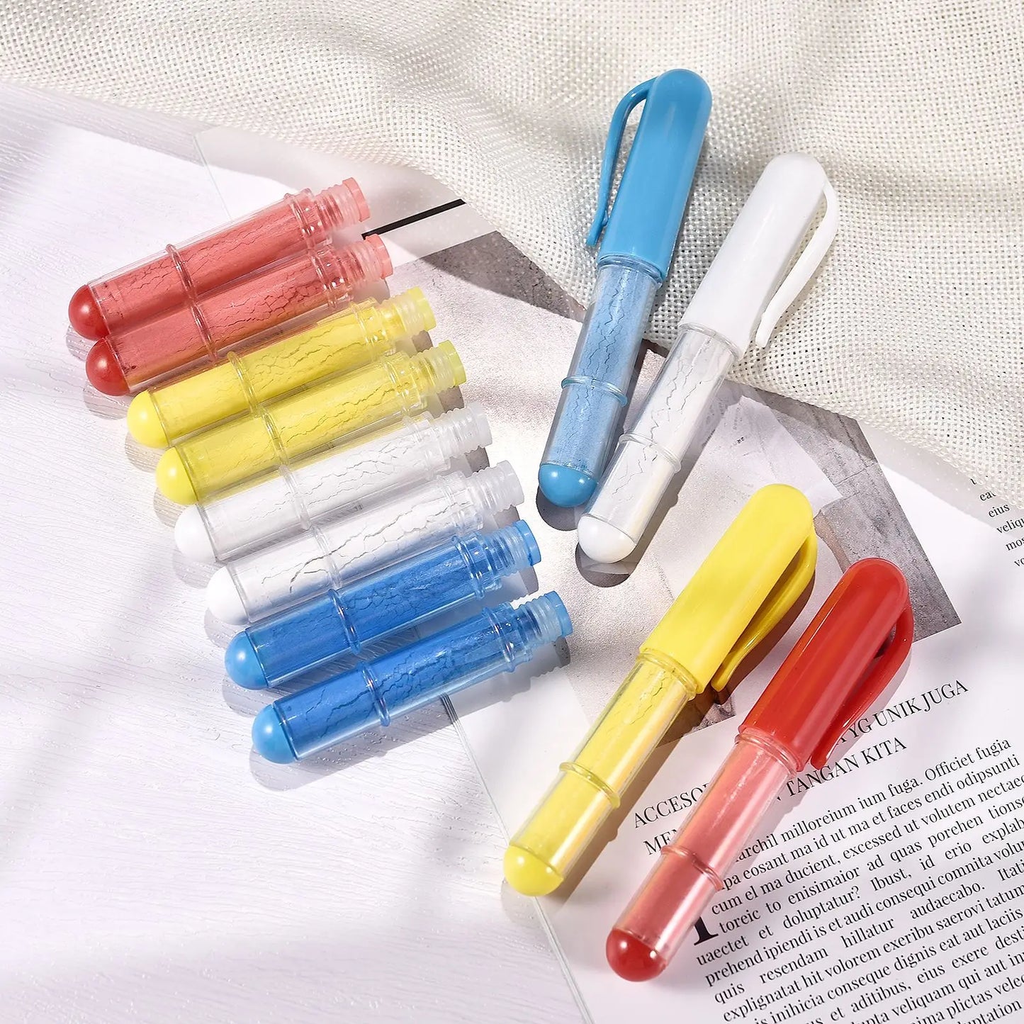 Pen-Style Erasable Fabric Chalk Marker