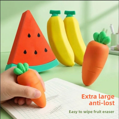 Cartoon Fruit Jumbo Eraser