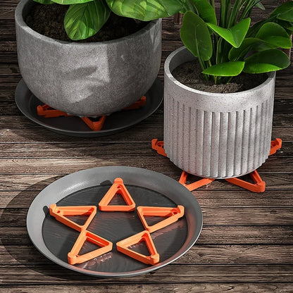 Triangle Plant Pot Risers to Prevent Root Rot