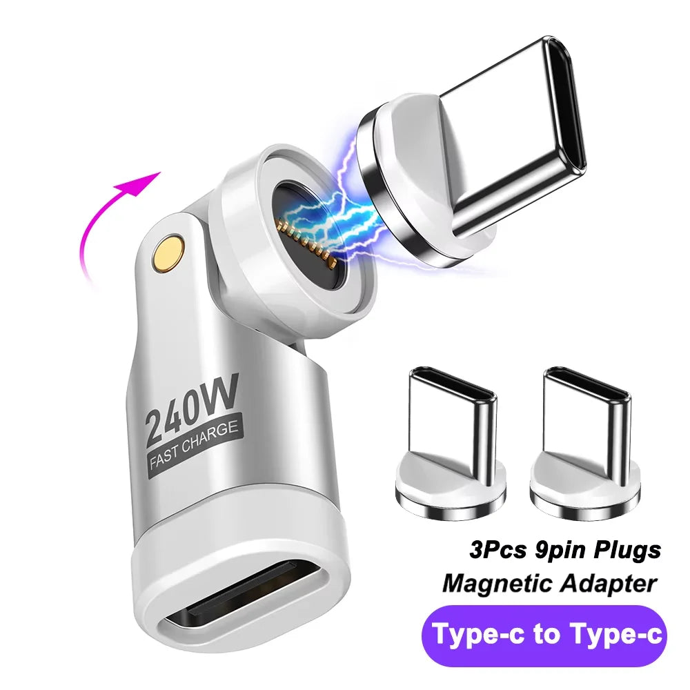 240W Magnetic USB-C Adapter Set