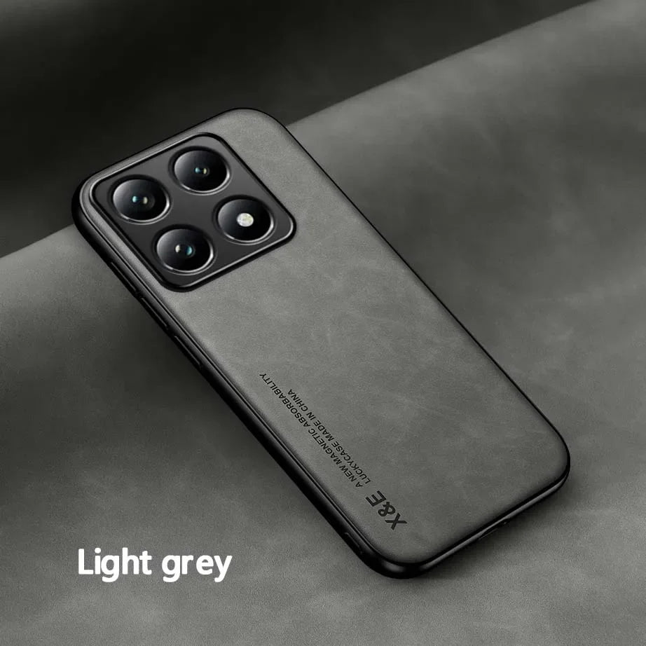 Luxury Leather Mobile Phone Case For Xiaomi