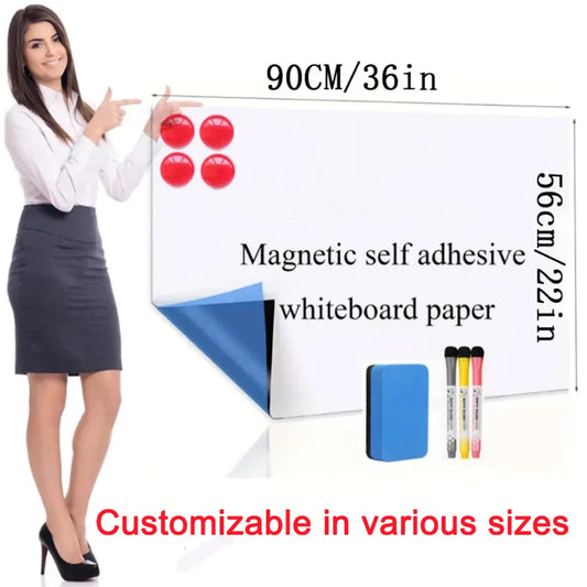 Magnetic Dry Erase Whiteboard Wall Sticker