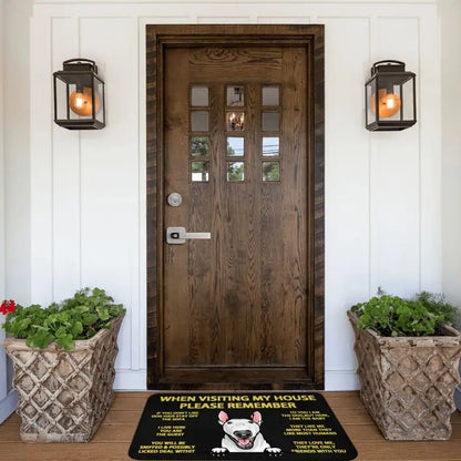 Bull Terrier Non-Slip Door Mat