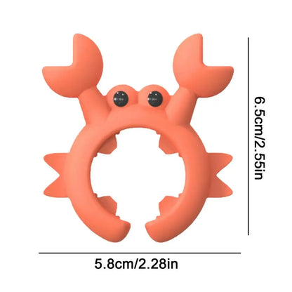 Crab Shaped Silicone Utensil Rest Holder
