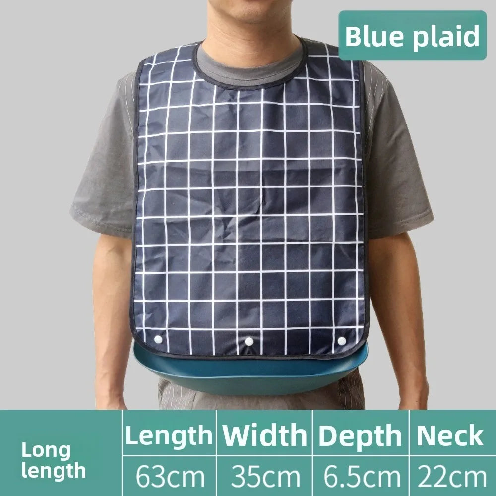 Waterproof Washable Adult Mealtime Bib