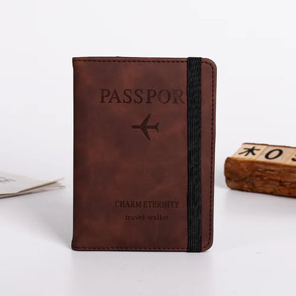 Vintage Business Passport Cover