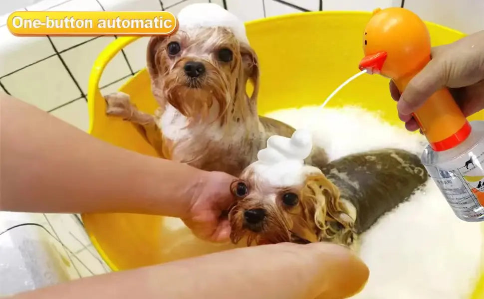 Automatic Pet Foam Shampoo Dispenser