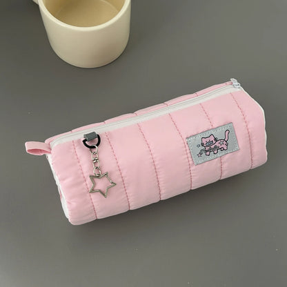 Cute Pink Kawaii Large Capacity Pencil Case