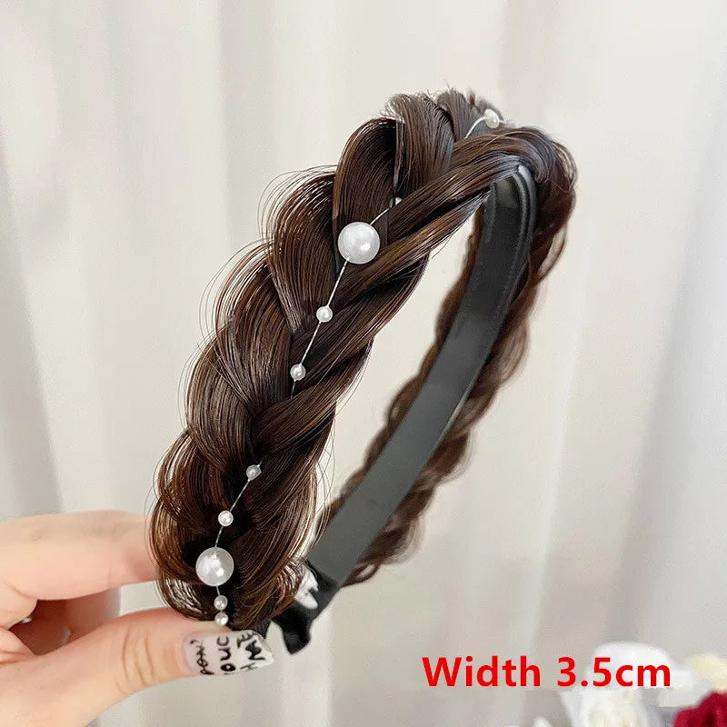 Synthetic Braided Hair Band for Women
