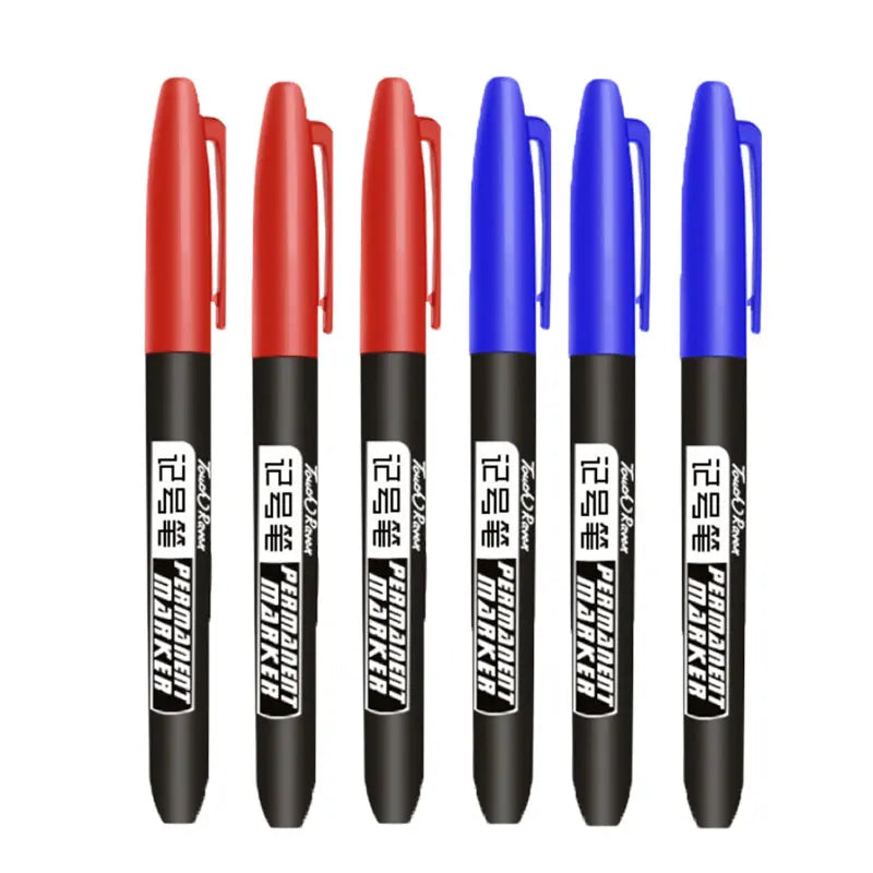 6 Pcs Permanent Marker Pen