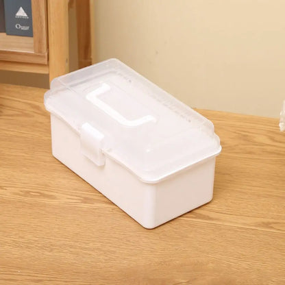 2/3 Layer Plastic Storage Box Organizer