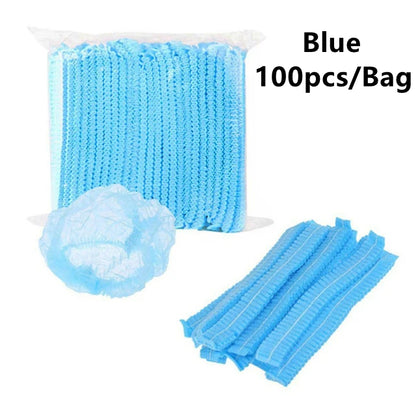 Disposable Hair Net Caps for Medical, Food Service, Salon & Spa Use