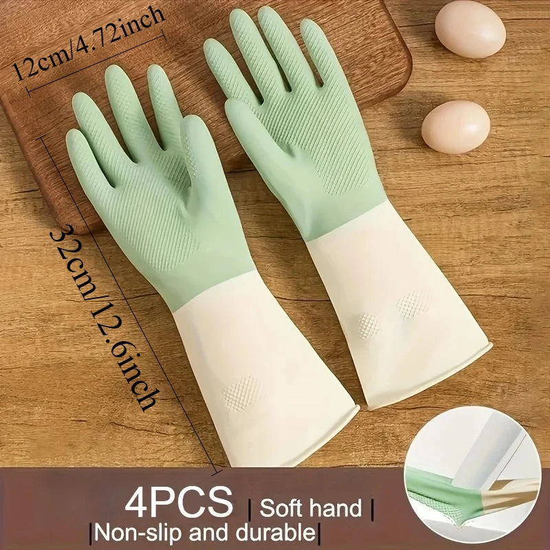 Waterproof Cleaning Gloves Set