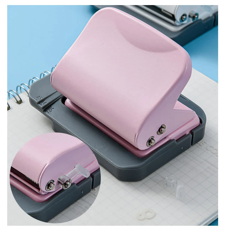 6-Hole Adjustable Manual Paper Punch