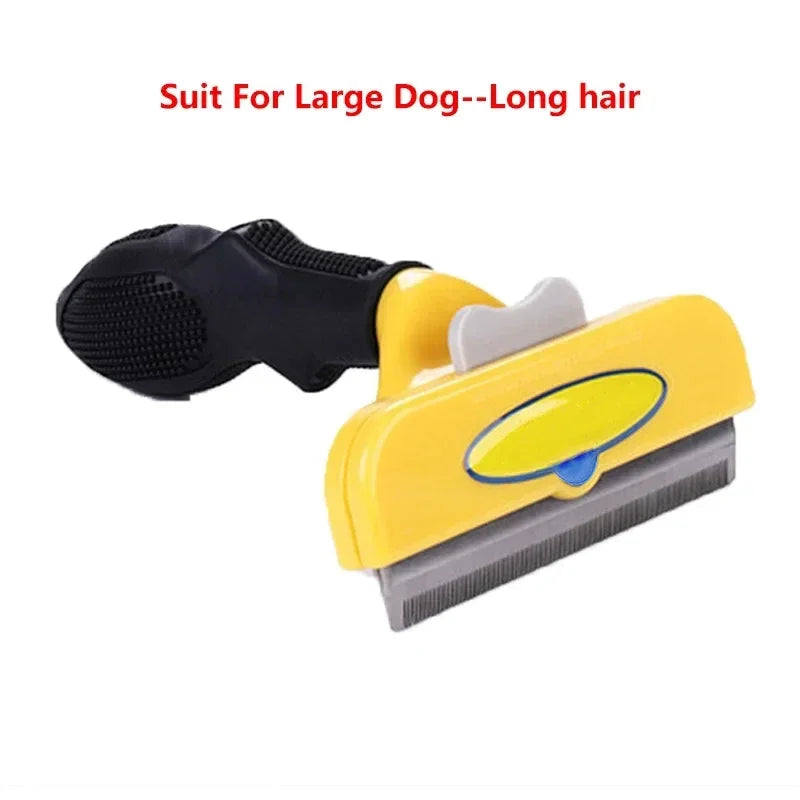 Pet Deshedding Grooming Comb for Cats & Dogs