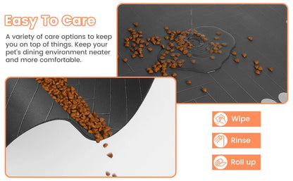 Absorbent Waterproof Food & Water Bowl Placemat