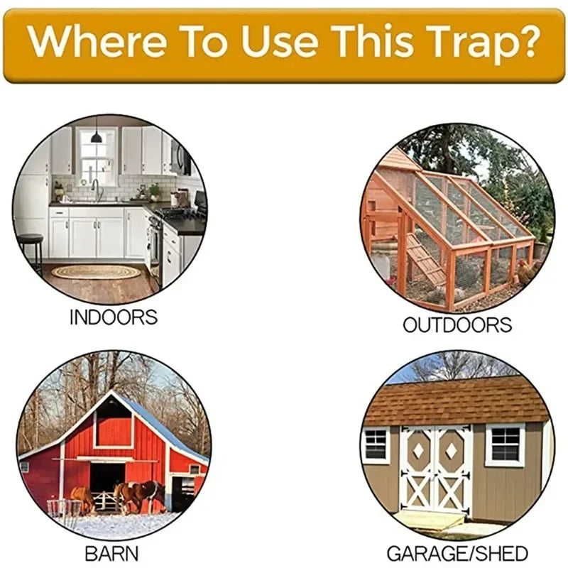 Humane Multi-Catch Bucket Mouse Trap